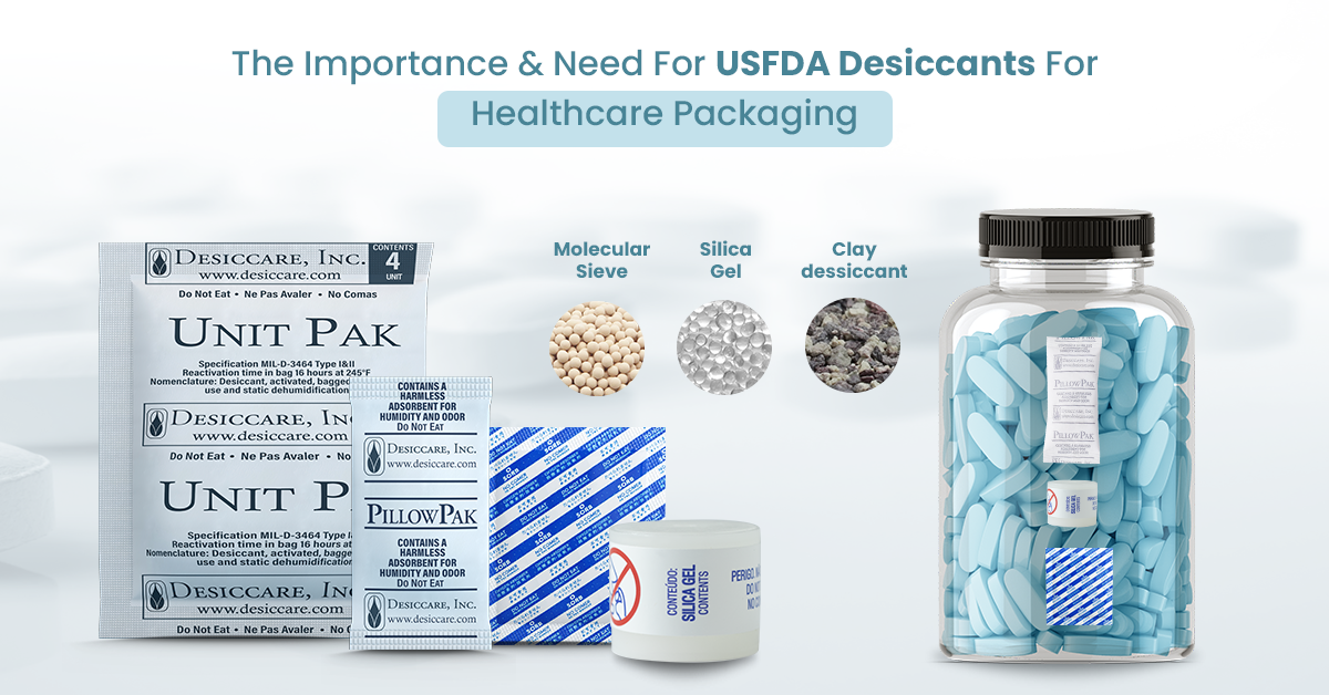  USFDA Desiccants for Healthcare Packaging